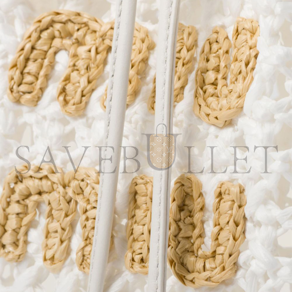 M1v M1v woven raffia bag 5nd016 (23*20cm)